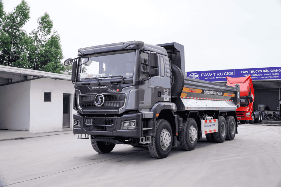 XE BEN SHACMAN H3000S 8X4 WEICHAI 400HP THÙNG U