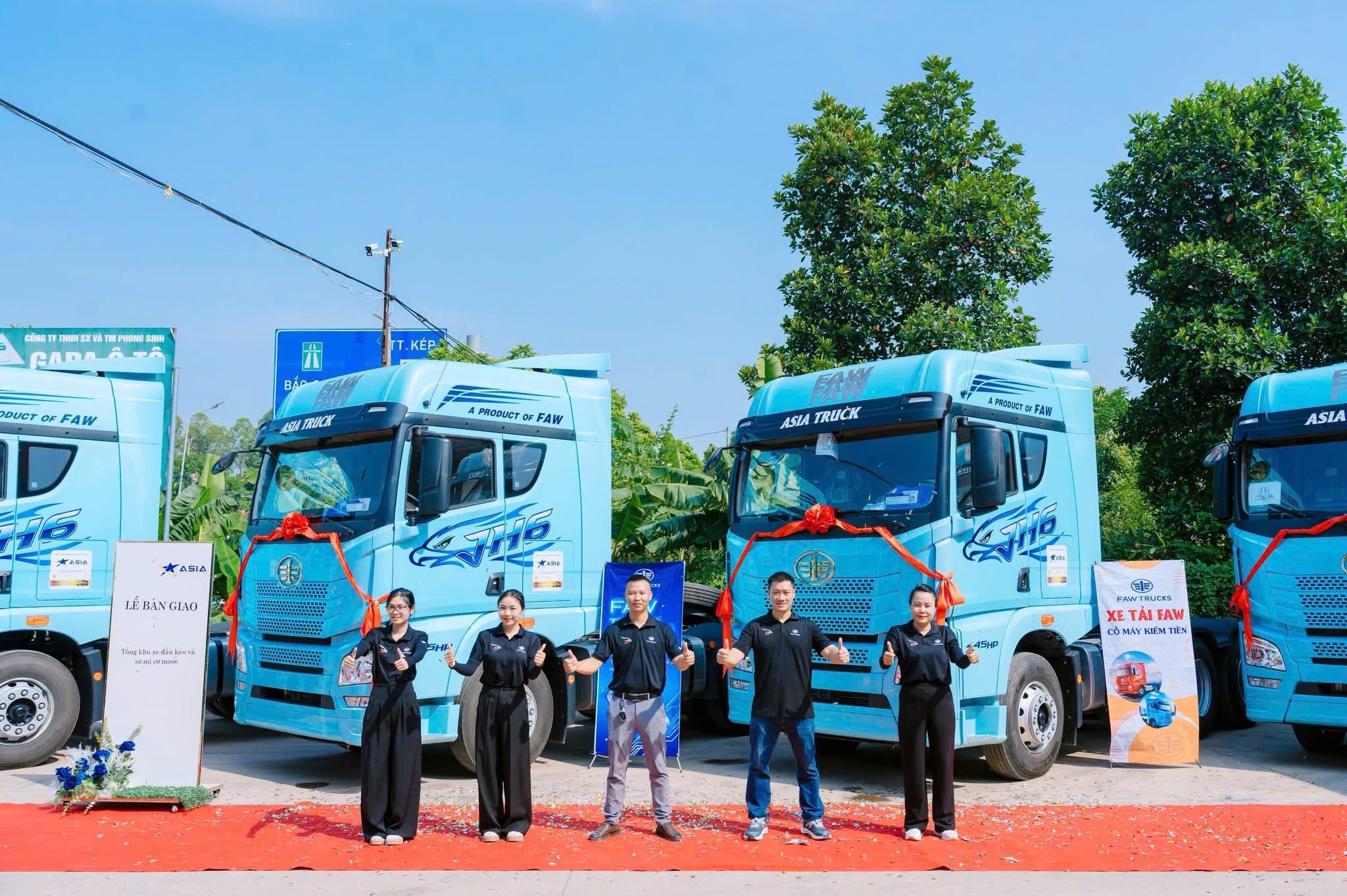 Giải Pháp Toàn Diện Từ ASIA: Cung Cấp Đầu Kéo FAW, HOWO và Rơ Moóc Chuyên Dụng Uy Tín